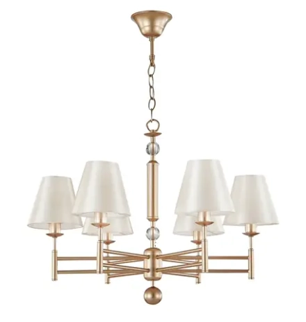 Люстра Crystal Lux FLAVIO SP6 GOLD 0640/306