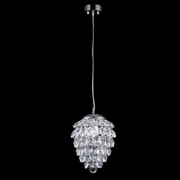 Подвесной светильник Charme SP2 Chrome/Transparent Crystal Lux