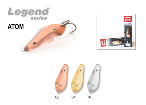 Блесна незац. Akara Legend Atom двойник 70 мм 15 гр. Go