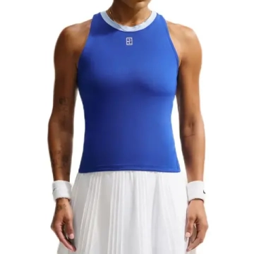 Женский топ теннисный Nike Court Advantage Dri-Fit Tennis - old royal/white