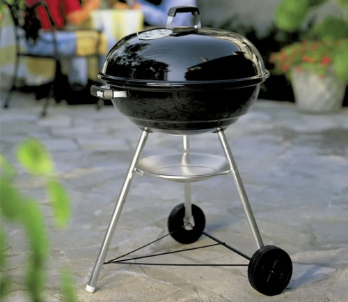 Угольный гриль Weber Compact Kettle 57 см (черный)