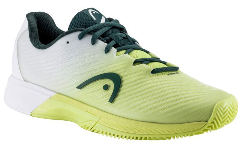 Мужские теннисные кроссовки Head Revolt Pro 4.0 Clay - light green/white