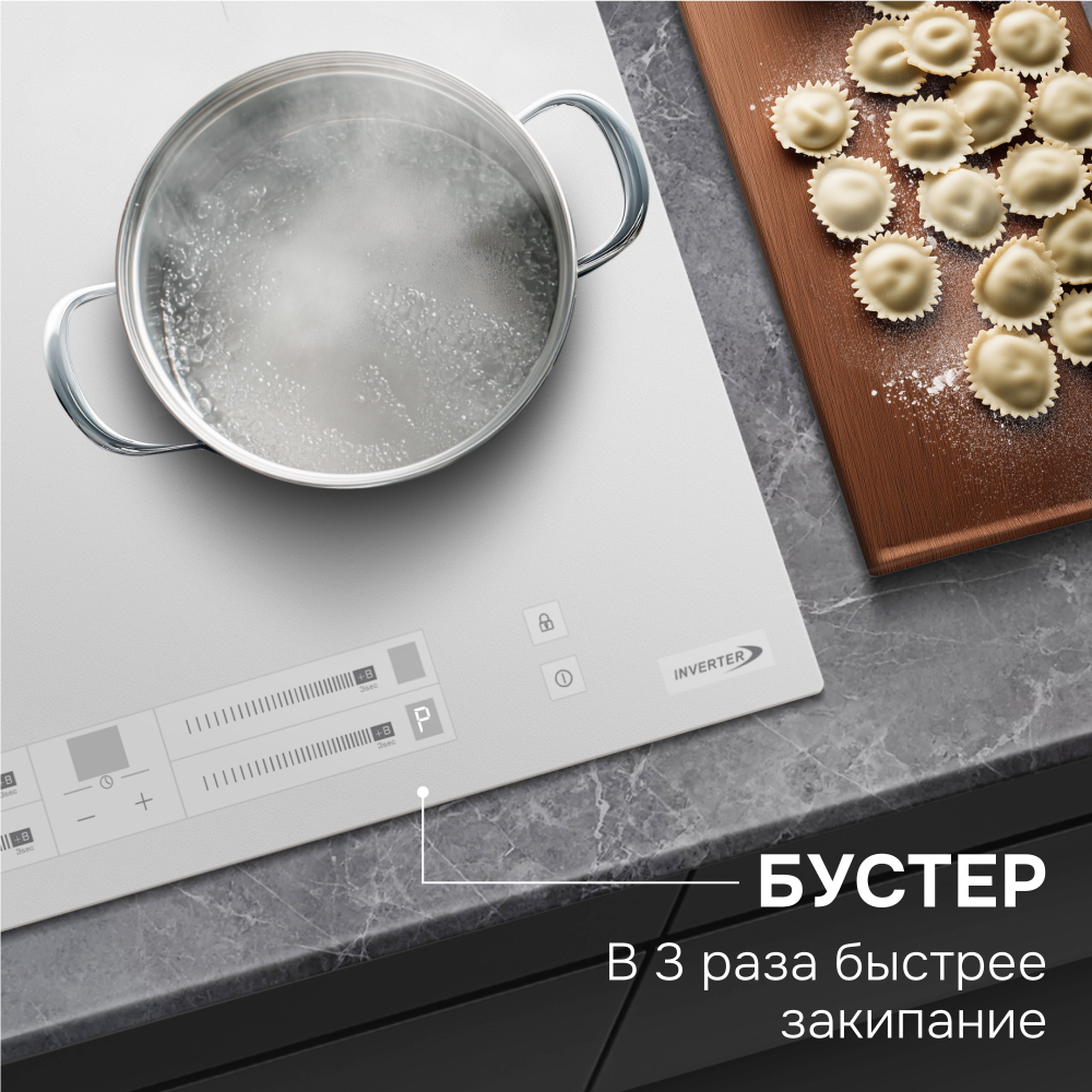 Стеклокерамическая варочная панель Zigmund & Shtain CI 23.6 W
