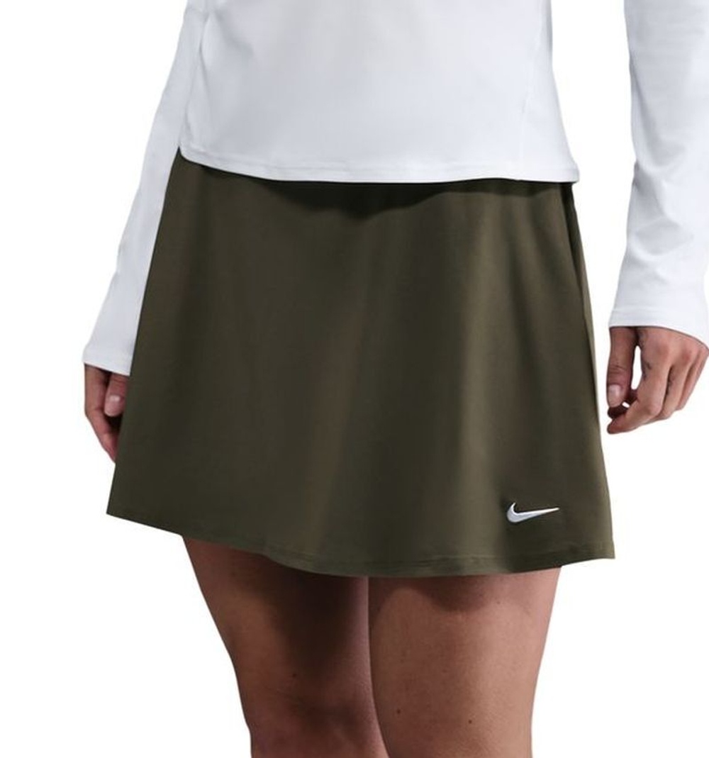 Теннисная юбка Nike Dri-Fit Victory - medium olive/white