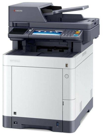 МФУ лазерный Kyocera ECOSYS M6230cidn, цветн., A4, белый/черный
