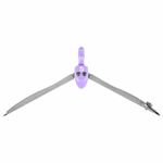 Готовальня BRAUBERG SCHOOL KIT, 11 предметов, циркуль 115 мм, циркуль 125 мм, чертежные принадлежности, лавандовый цвет, 210714