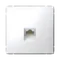 Розетка компьютерная RJ45, кат. Systeme Electric ArtGallery Белый GAL000186