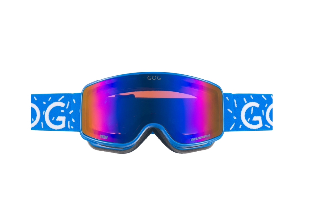 Горнолыжная маска GOG Roxie / Blue / Reflex Blue / детские до 10 лет