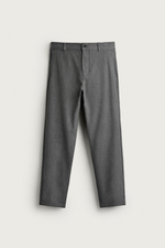 КОМФОРТНЫЕ БРЮКИ ЧИНОС ИЗ РЕЛЬЕФНОЙ ТКАНИ — ZARA