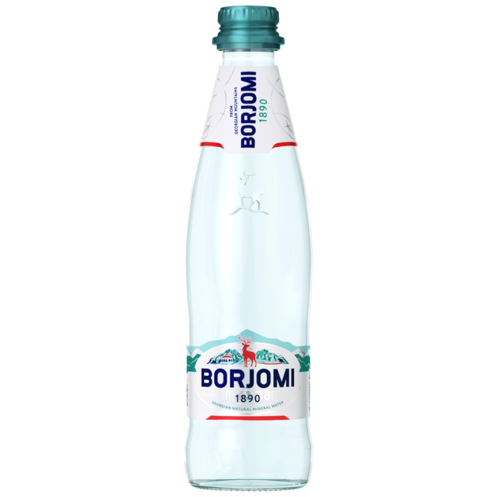 Вода Borjomi лечебно-столовая, Glass 0,33 л.
