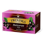 Чай черный Twinings Blackcurrant Tea "Черная смородина" 25 пакетиков, 50 г (из Финляндии)