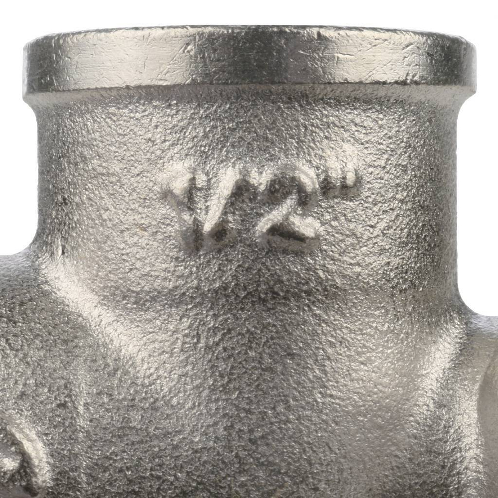 Угольник с креплением ВР (ник)   1/2"
