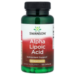 Swanson Vitamins, Альфа-липоевая кислота, 100 мг, 120 капсул
