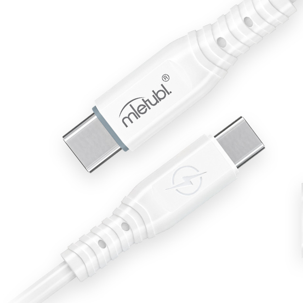Кабель Mietubl MTB-DCTTPD01 Type-C-Type-C PD20W 3A 1м Silicone White