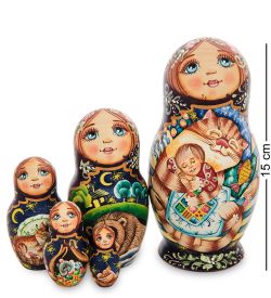 МР-16/27 Матрешка 5м «Мария с котом»