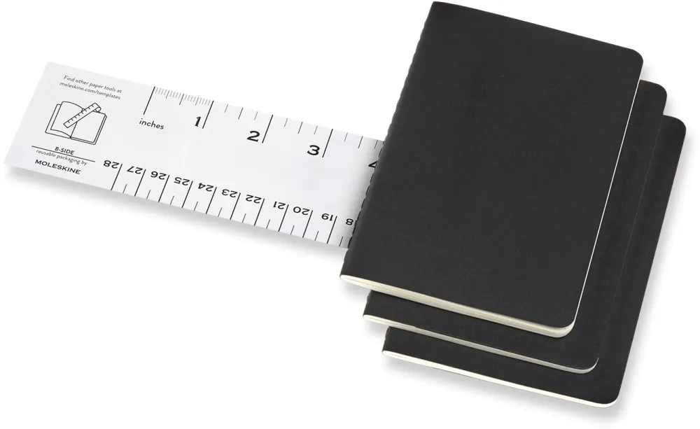 Блокнот Moleskine cahier journal Pocket 90x140мм пунктир 3 шт (QP314) 4