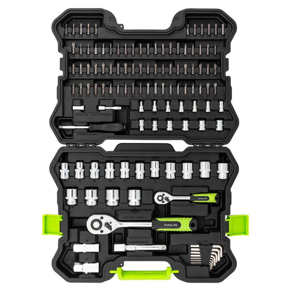 Набор инструментов 115пр. 1/4'', 1/2''(6гр.) ForsLine FL-41151-5