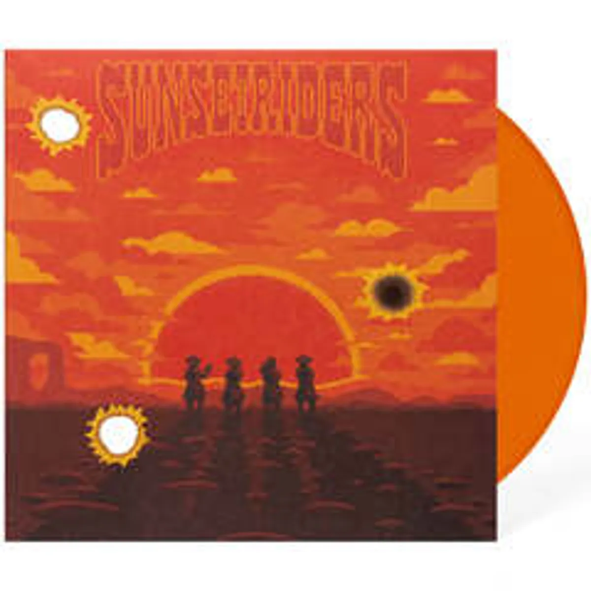 Виниловая пластинка. OST - Sunset Riders 10'' (Orange Vinyl)