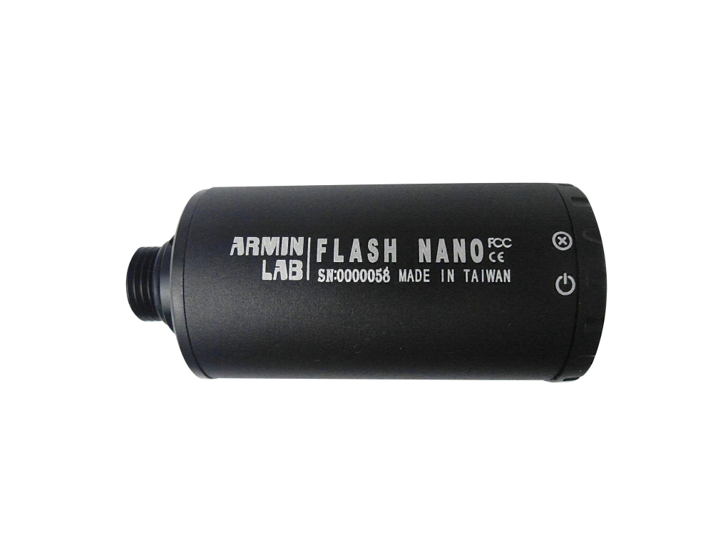 Компактная трассерная насадка глушитель Armin Lab Flash Nano (14- ccw)