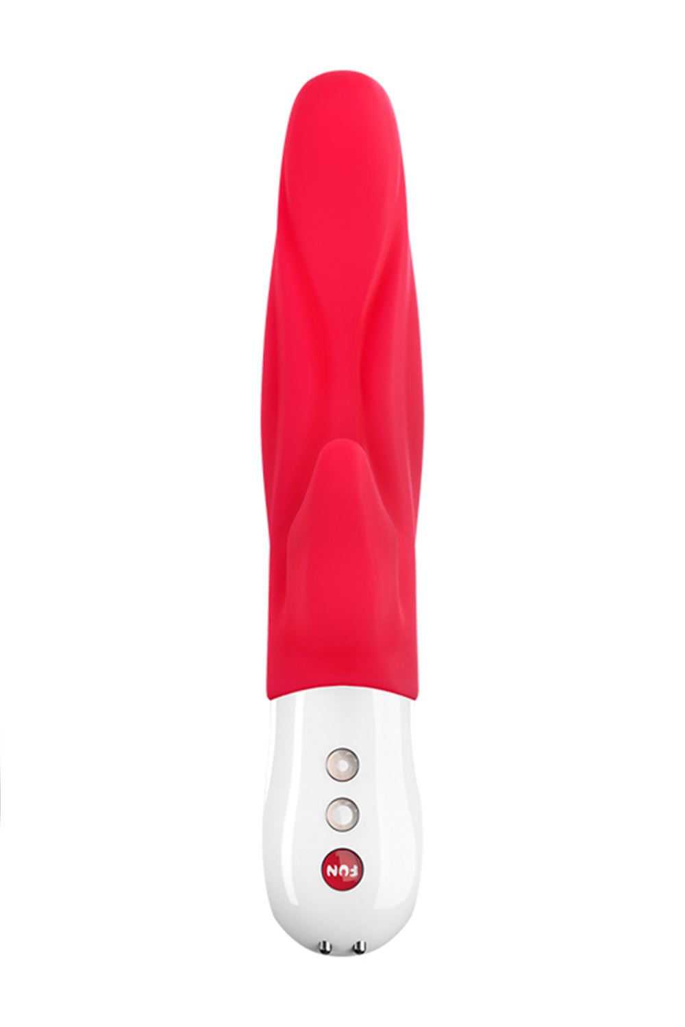 Вибратор Fun Factory LADY BI, силикон, красный, 22 см