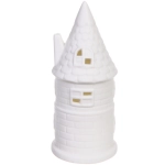 Сувенир с подсветкой «Теплый свет окон» 8*8*18,2 см, белый