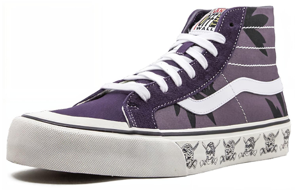 Vans SK8 Hi 138 Decon Sf "SUMMER Leaf Black PLUM"