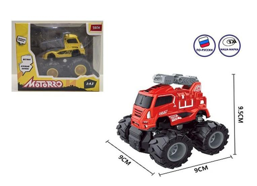Модель ин. мет. 1:43 Big Foot, серия Tech 23207M (Motorro)