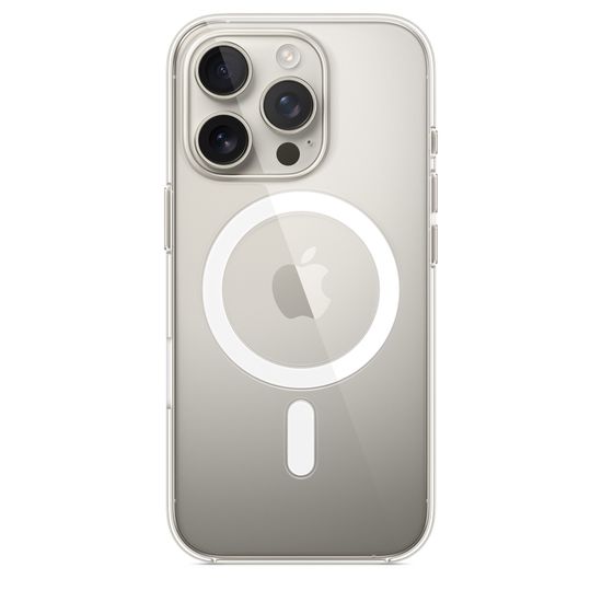 Чехол Apple для iPhone 16 Pro Max с MagSafe прозрачный