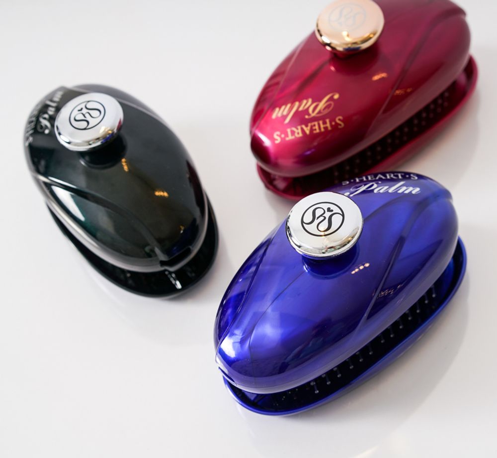 S-HEART-S Расческа Scalp Brush Palm (розовая)