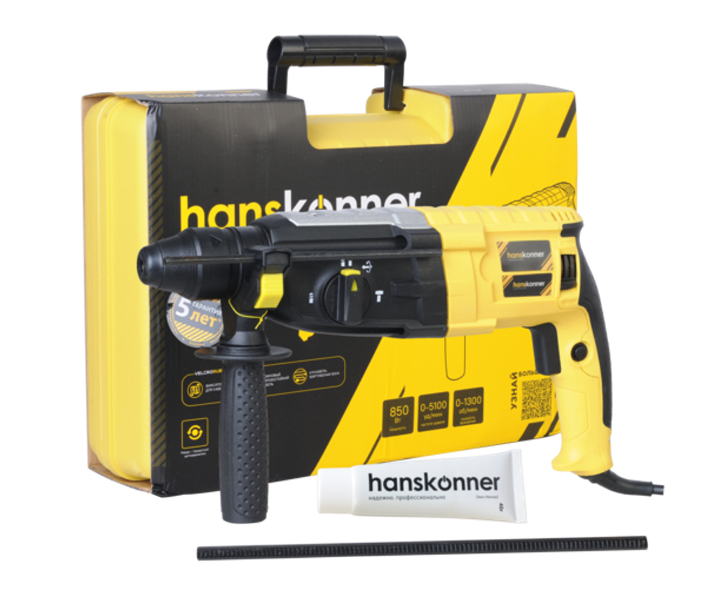 Перфоратор SDS Plus Hanskonner HRH0828RE Перфоратор SDS Plus Hanskonner HRH0828RE