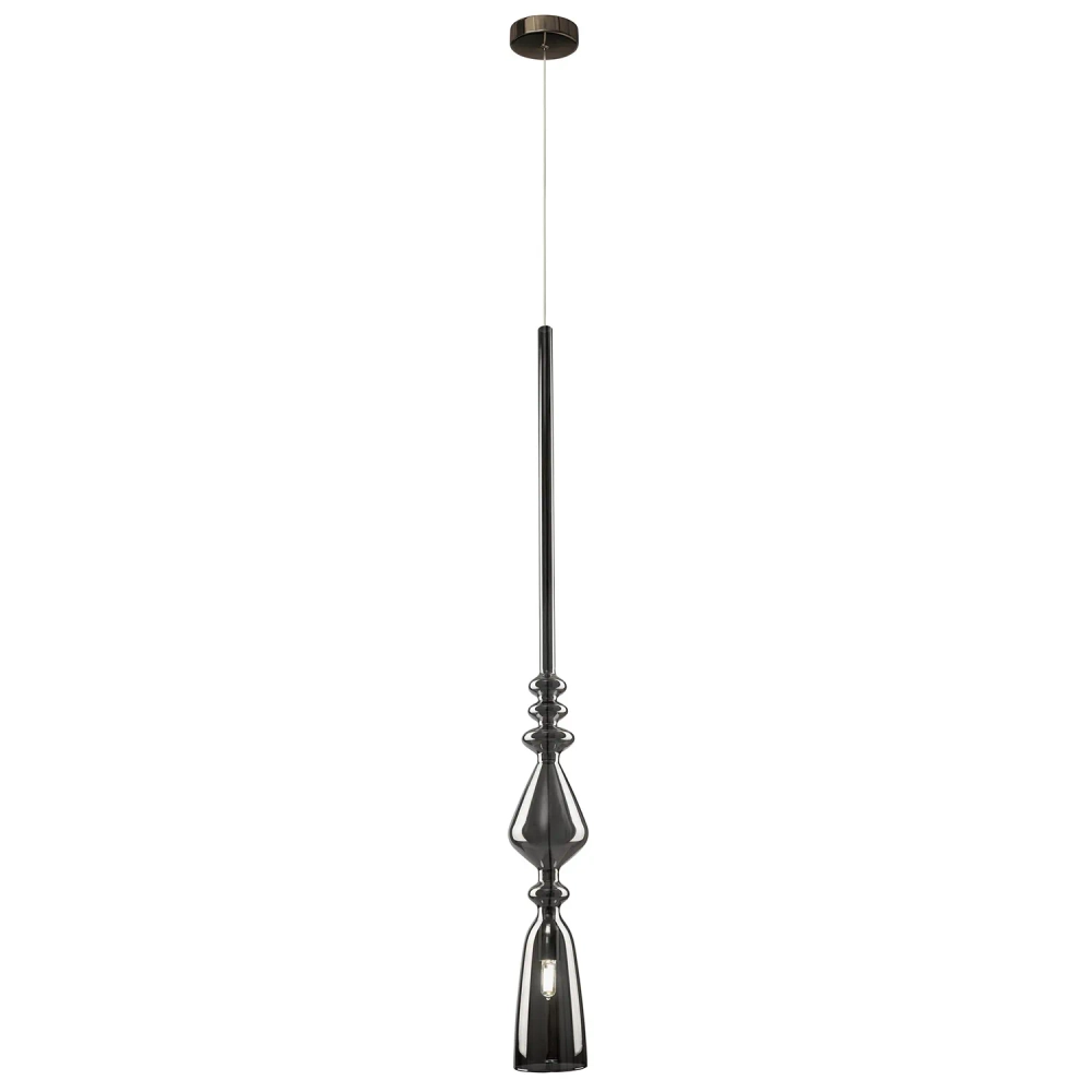 Светильник подвесной Crystal Lux LUX NEW SP1 B SMOKE