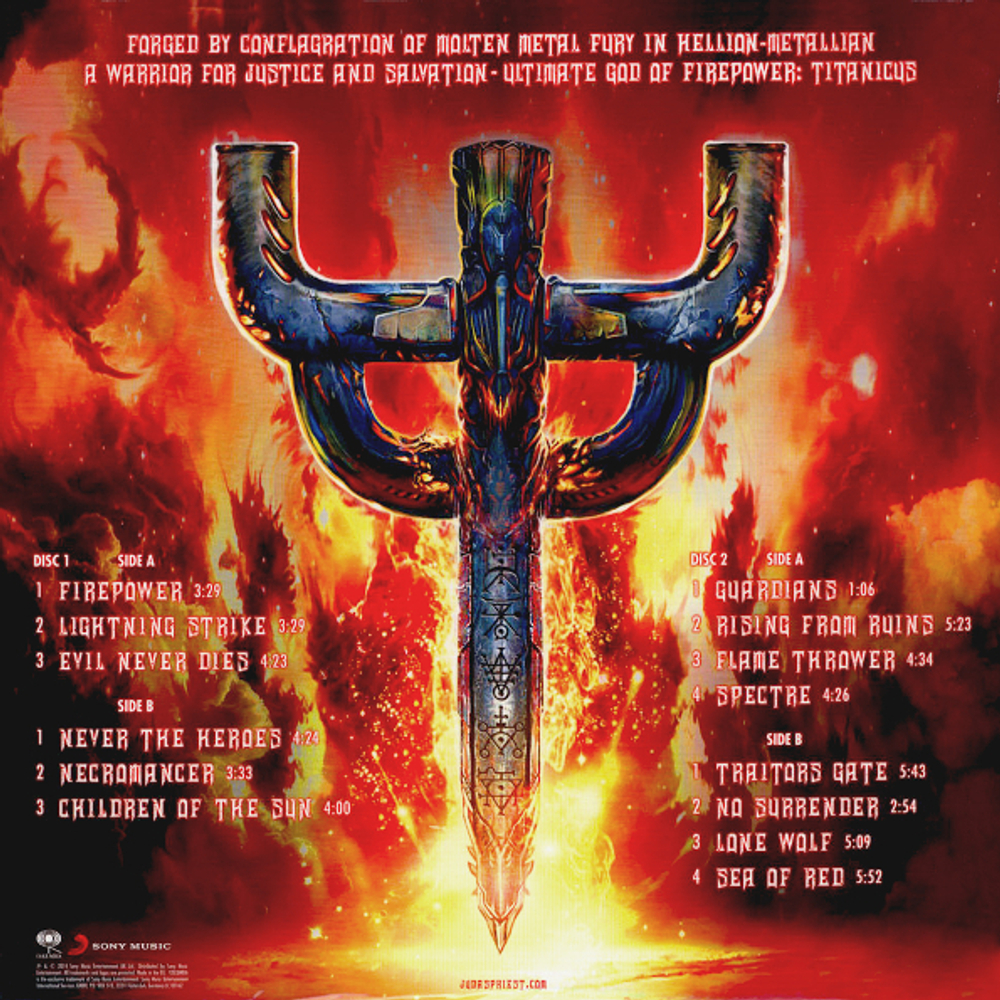 Judas Priest / Firepower (Coloured Vinyl)(2LP)