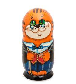 Народные промыслы МР-24/ 04-A Матрешка 5м «Кот»