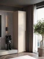 Шкаф распашной Lorena 1, кашемир, 40 см