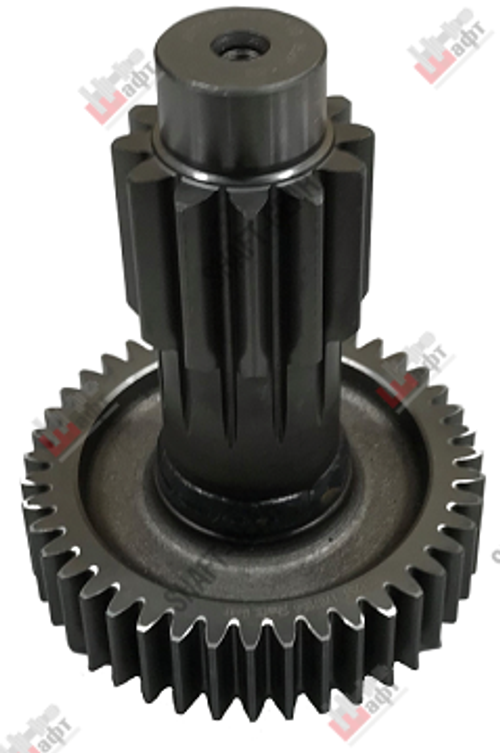 JS125T-1707047 - Вал промежуточный демультипликатора (короткий) на КПП