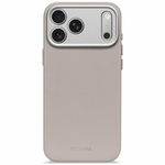 Чехол Decoded Leather Backcover для iPhone 17 Pro серый