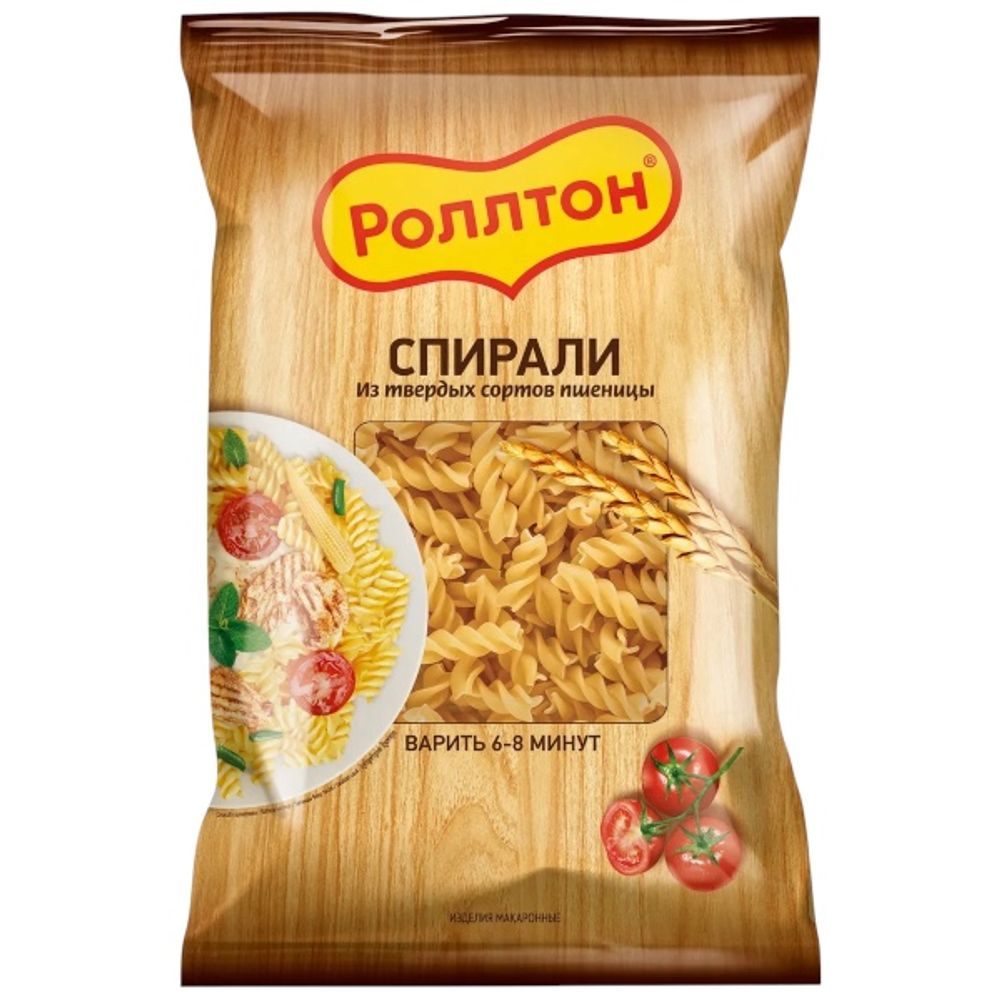 Макароны Роллтон Спирали 400г