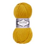 Пряжа Alize (Ализе) Superlana Maxi / уп.5 мот. по 100 г, 100м, 002 шафран A