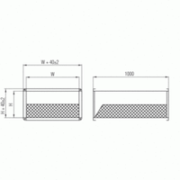 Шумоглушитель SRr 700x400/1000