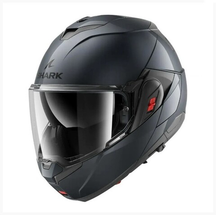Шлем модуляр Shark OXO BLANK Gun Metal, XL