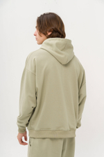 Худи KUL'TURA Oversize "Basic" Зеленый чай