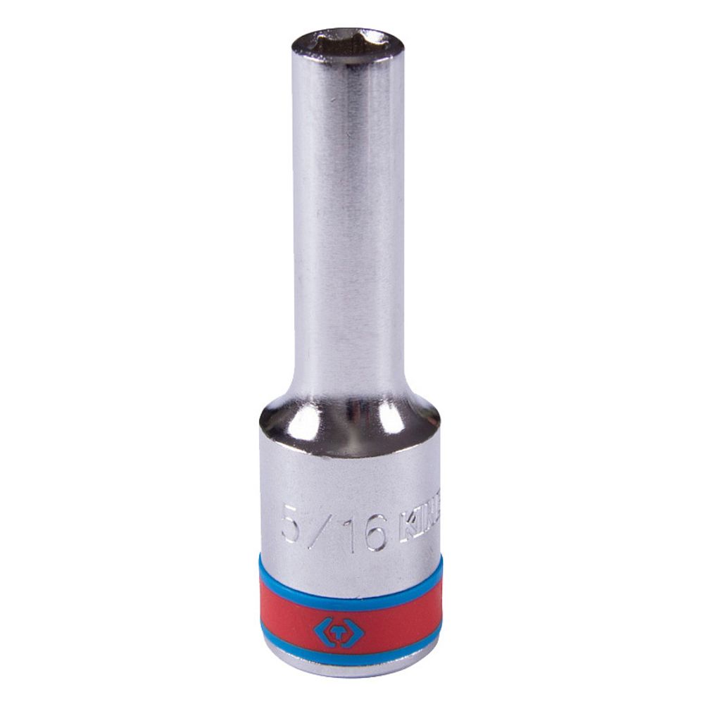 KING TONY (423510S) Головка торцевая глубокая шестигранная 1/2", дюймовая 5/16"