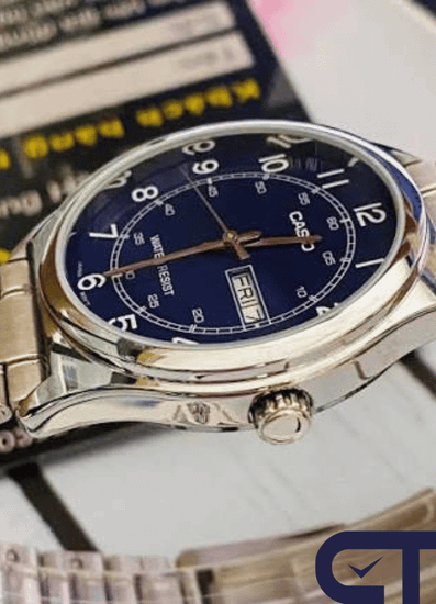 Casio MTP-V006D-2B — мужские наручные часы