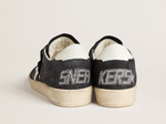Мужские кеды Ball Star in dark blue suede with leather star and heel tab