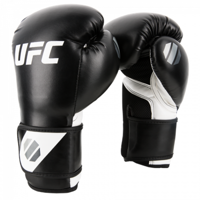 UFC Pro Fitness Перчатки тренировочные для спарринга черные - 6 Oz