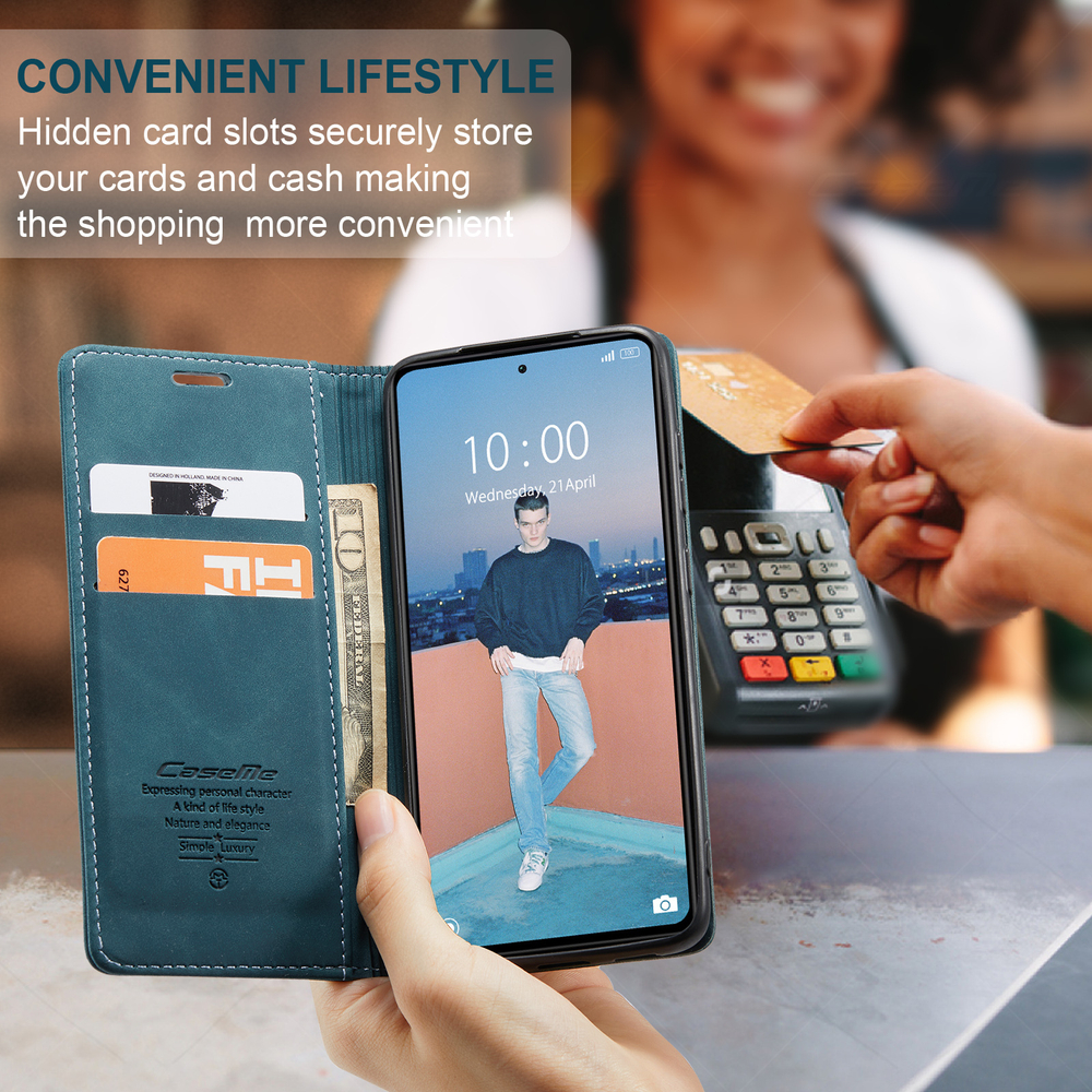 Чехол-книжка CaseMe Matte Xiaomi Redmi Note 12 Pro 5G