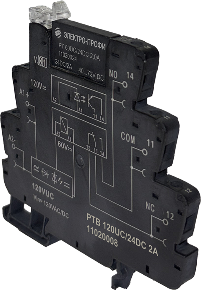 РТВ 120UC/24DC 2А