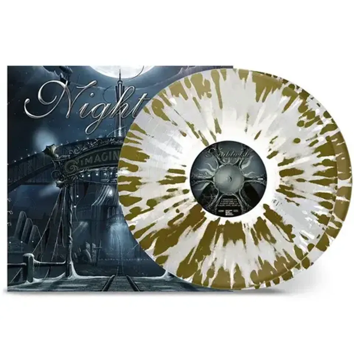 Виниловая пластинка. Nightwish - Imaginaerum (Clear with White & Gold Splatter Vinyl)