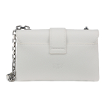 Сумка Pinko Asuka Logo Cowhide Shoulder Bag Mini Women's White, 1P21M2-Y65Z-I09