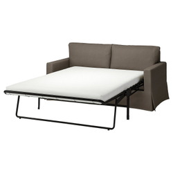 IKEA HYLTARP  (ИКЕА ХИЛТАРП)  -  Чехол на 2-местный диван-кровать - Грансель серо-коричневый